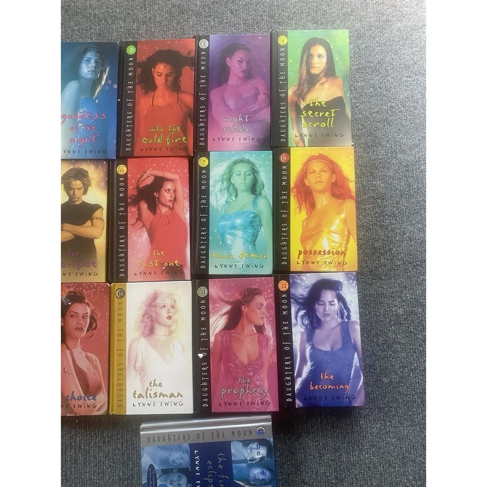 Daughters of The Moon by Lynne Ewing - Hardcover Books Complete Series 1-13